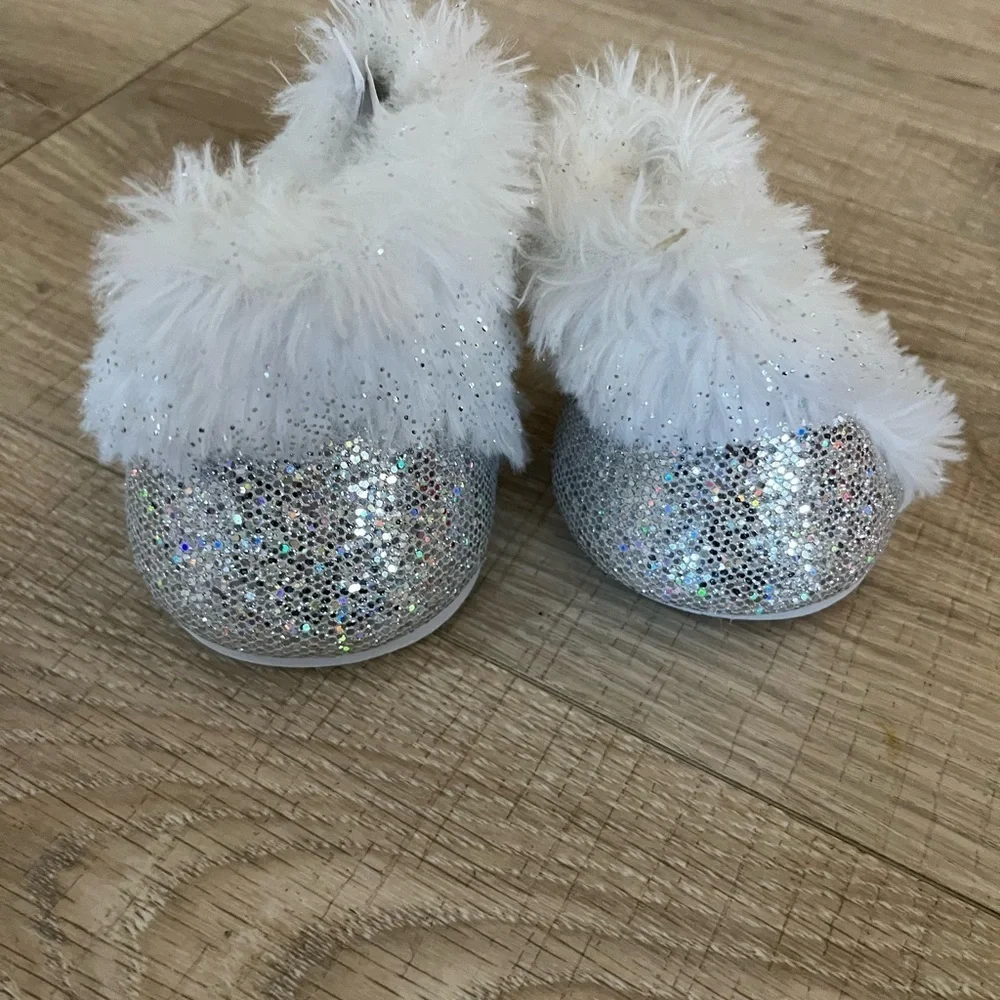 Build A Bear Winter Striped Dress with Shoes